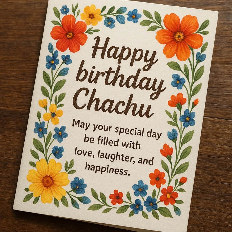 happy birthday chachu images