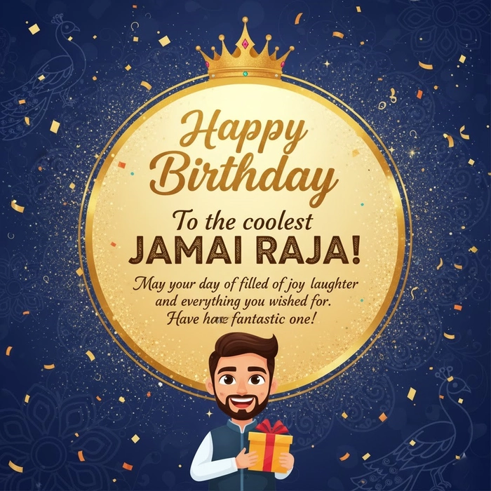 happy birthday wishes for jamai raja in english