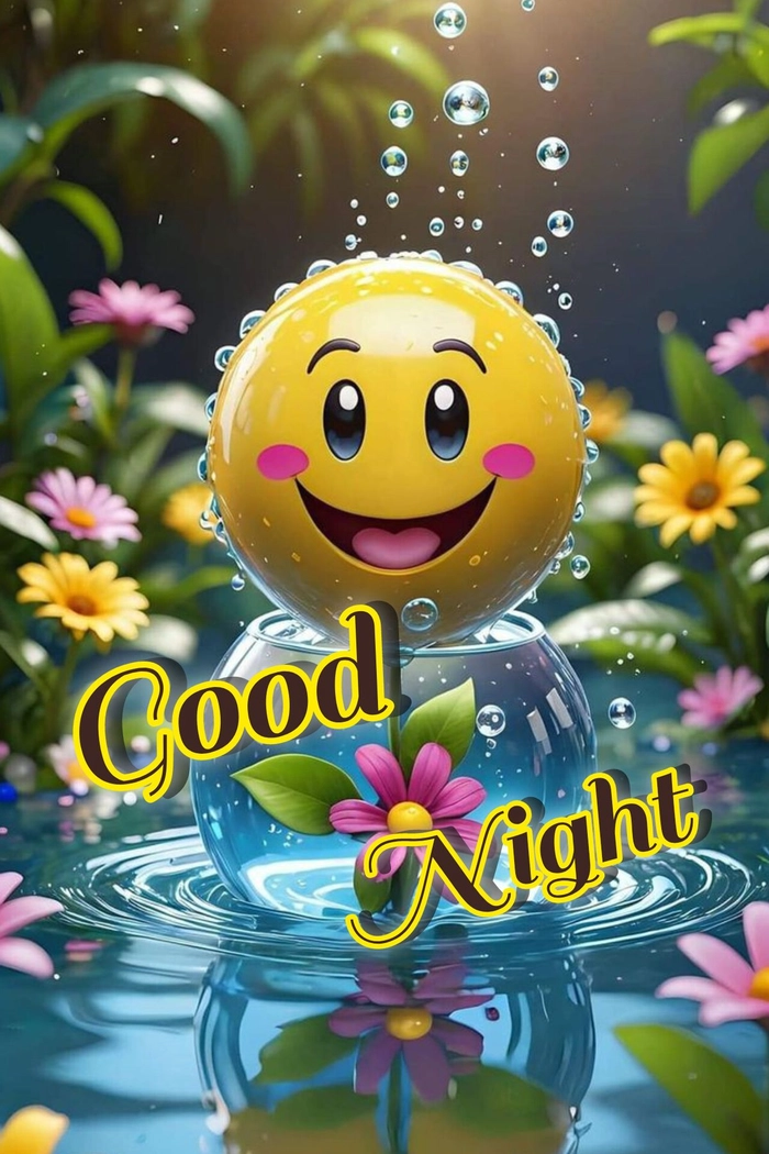happy rainy good night
