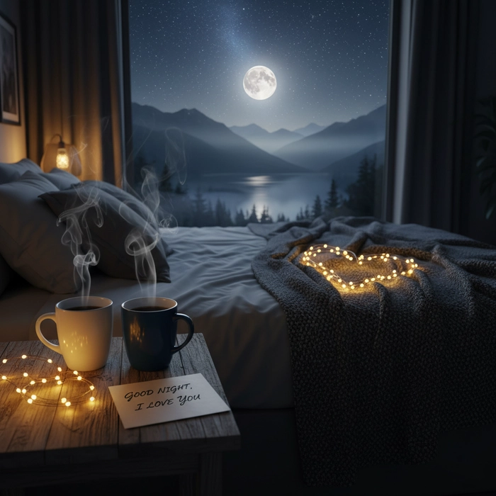 i love you good night images