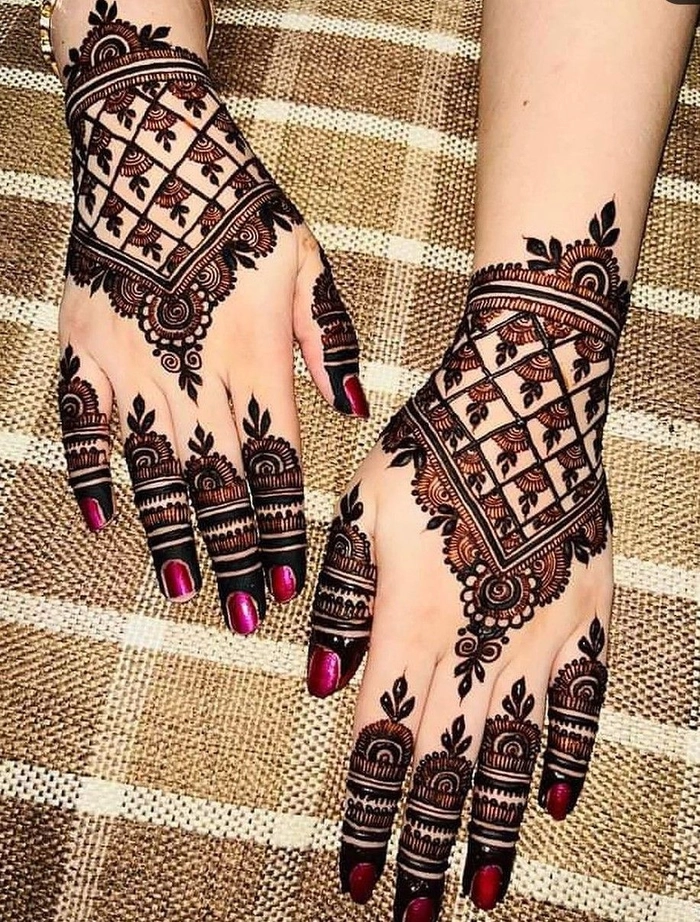 jali mehndi designs for back hand simple and beautiful