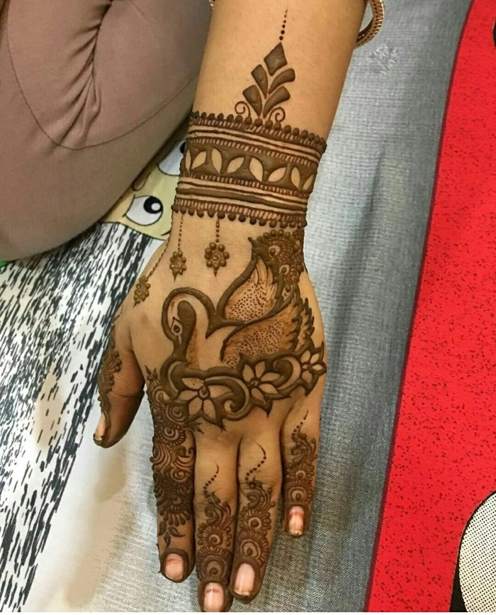 latest mehndi design for sawan