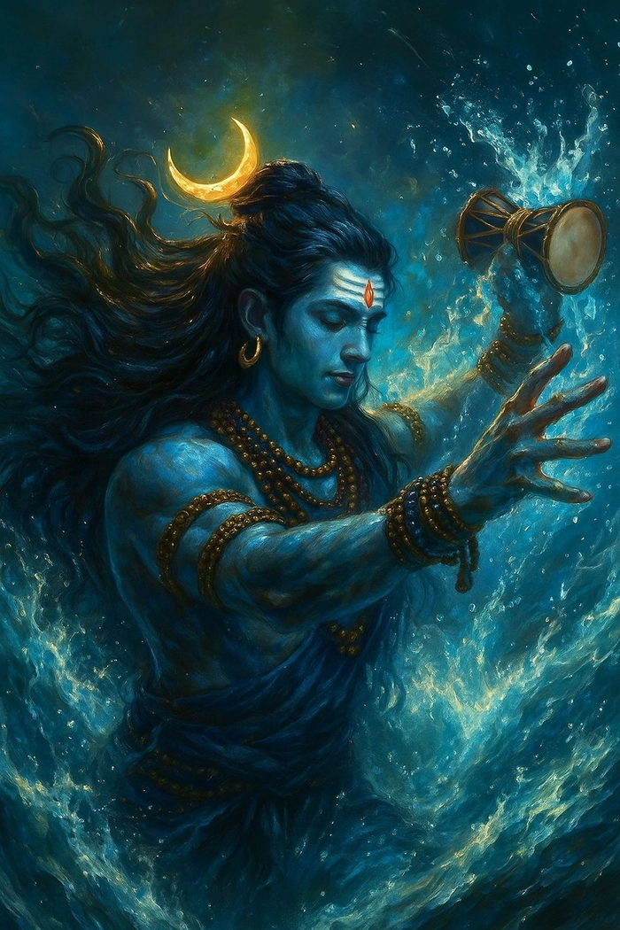 mahadev aesthetic image