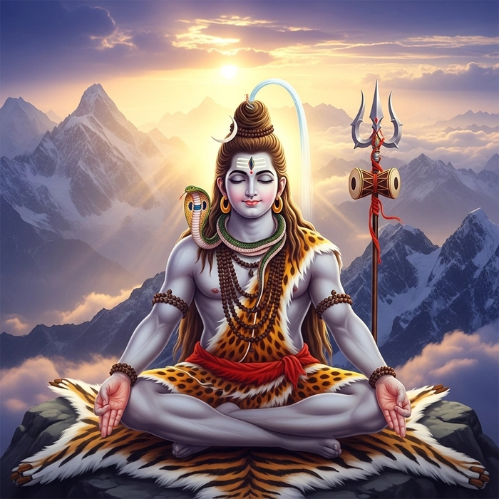 mahadev aesthetic images