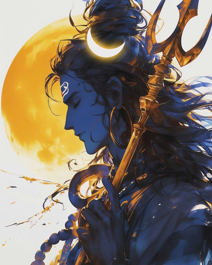 mahadev parvati aesthetic pic