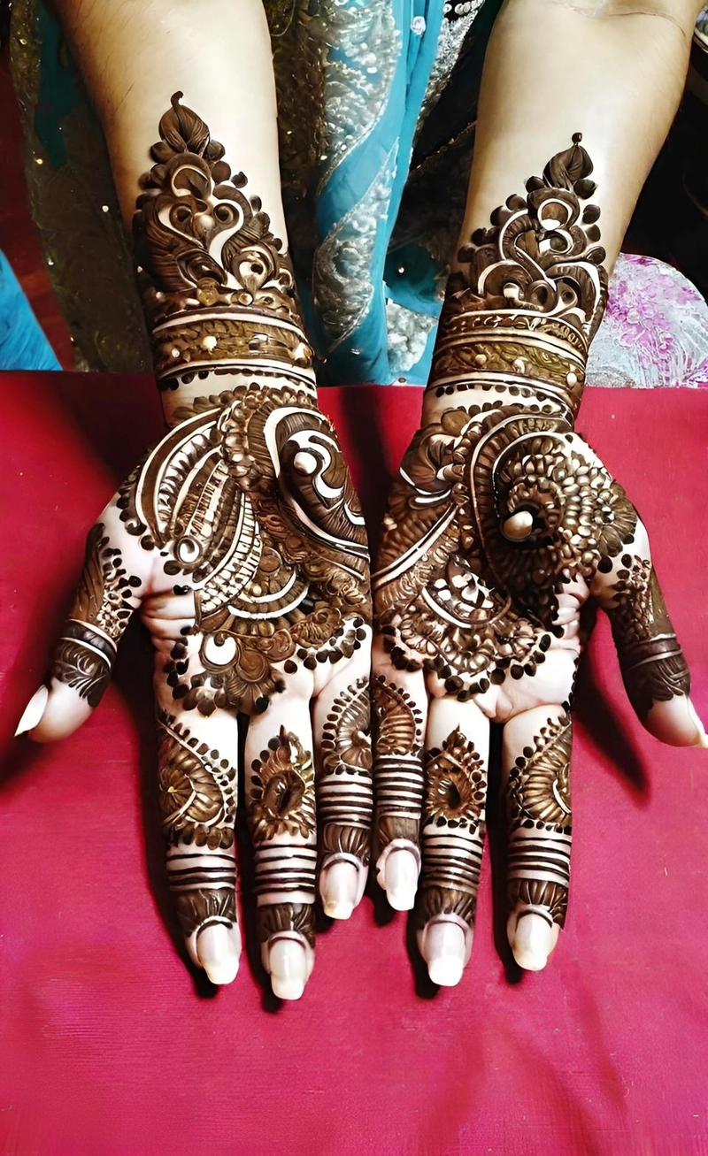 mehndi design aage ka photo