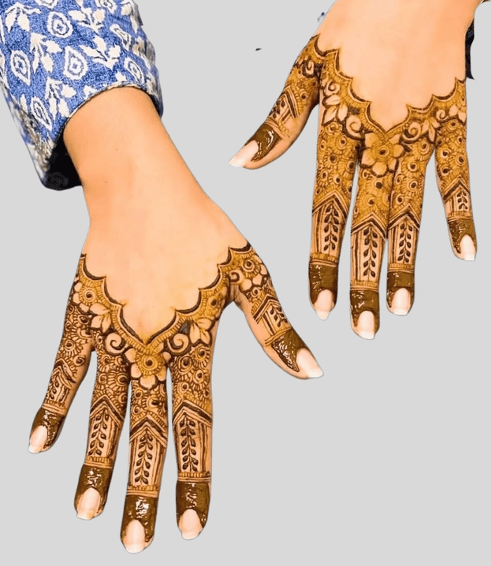 mehndi design for sawan easy