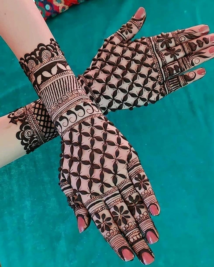mehndi design jali wala simple