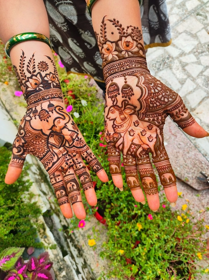 mehndi design sawan special