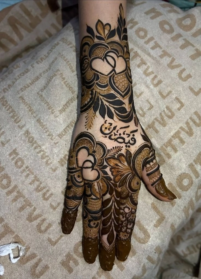 mehndi designs ungli wala