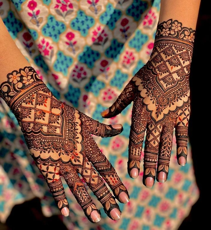 mehndi jali wala design