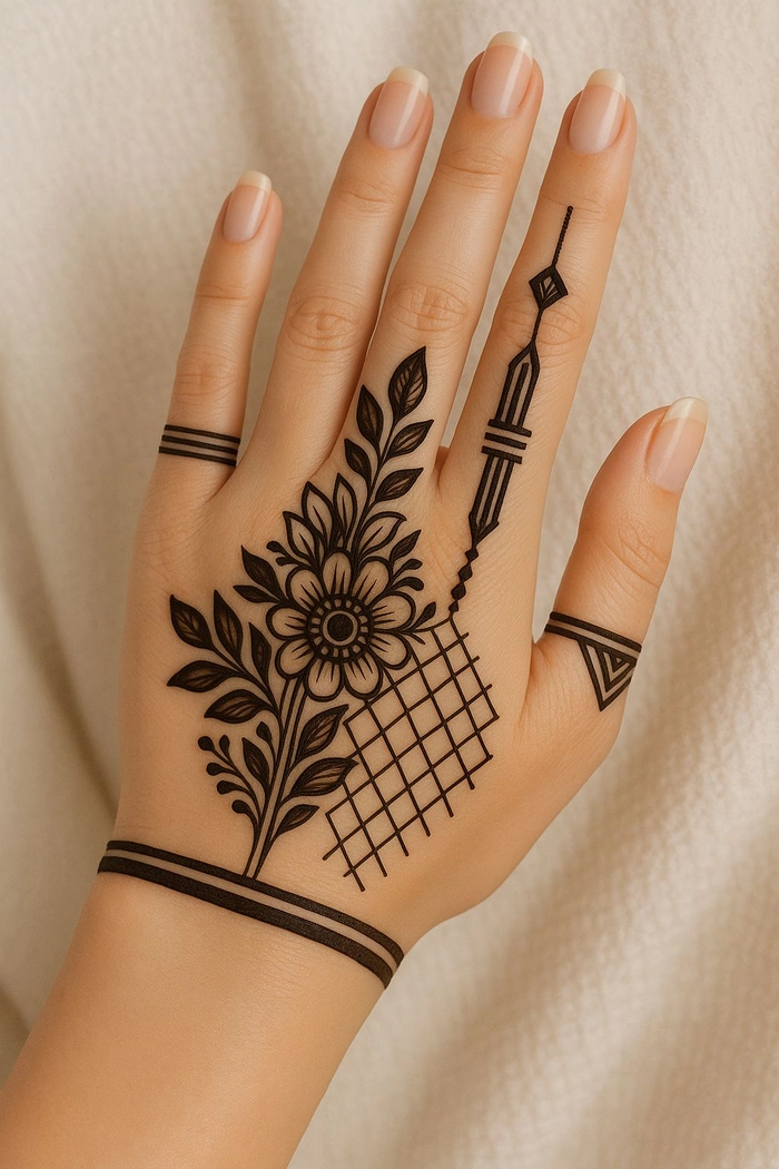 mehndi quick design