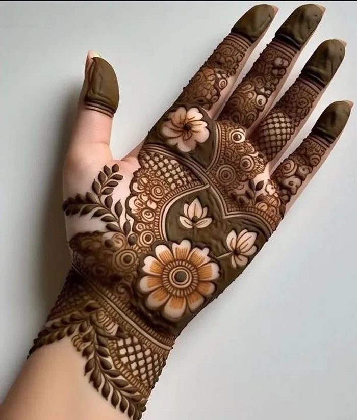 mehndi ungli design photo