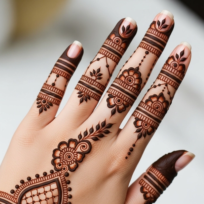mehndi ungli design