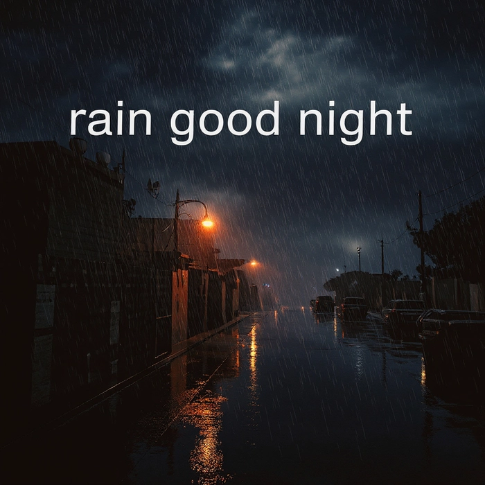 night rain photo