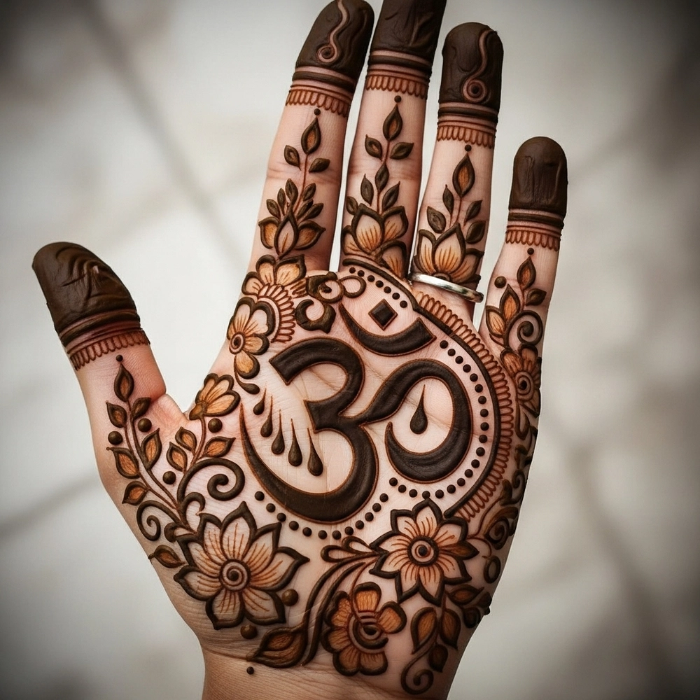om design for mehndi