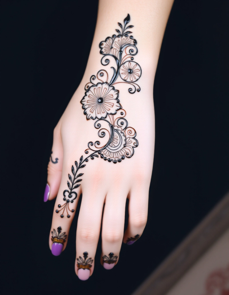 pakistani mehndi design aage ka