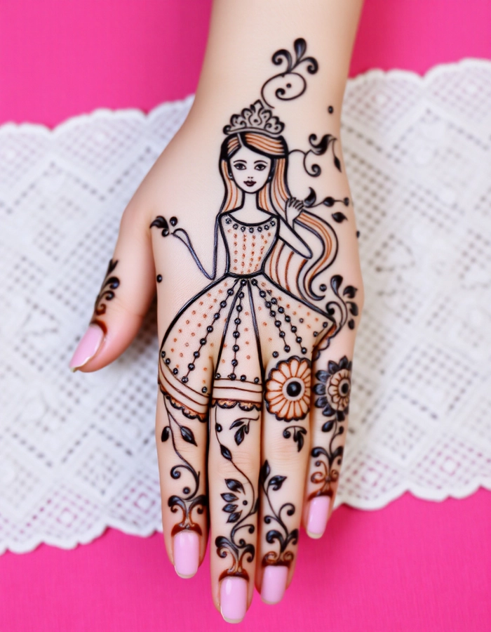 princess mehandi art