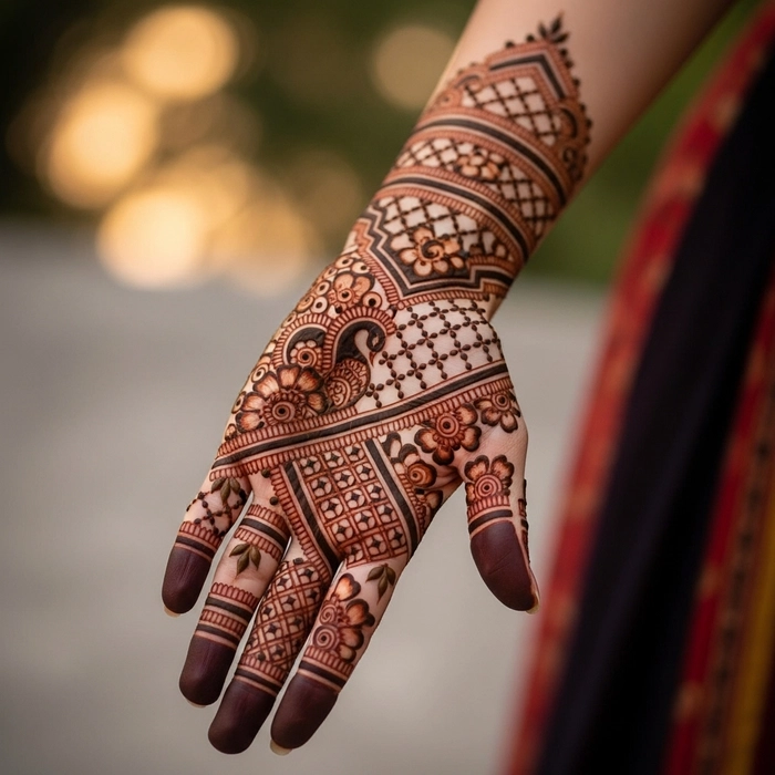 rajasthani dulhan mehndi design