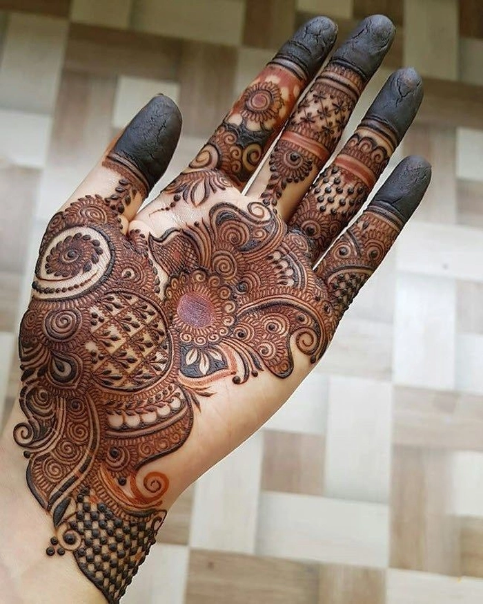 rajasthani mehndi design
