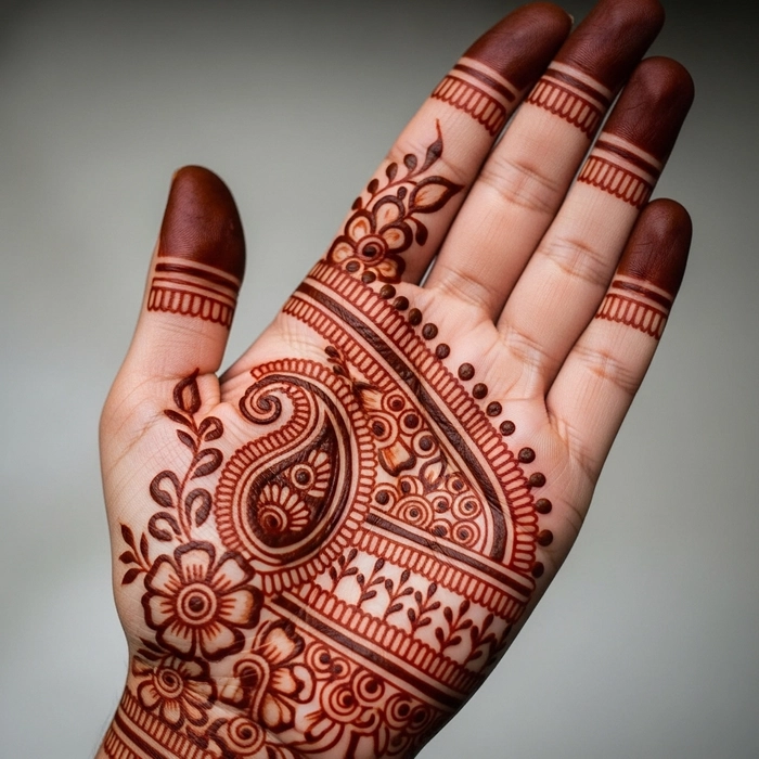 rakhi ke liye mehndi design