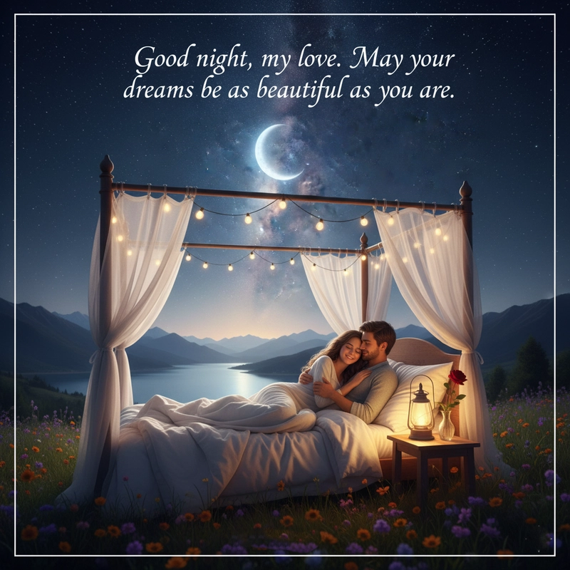 romantic good night images whatsapp in english