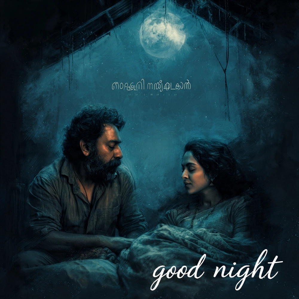 sad good night images malayalam