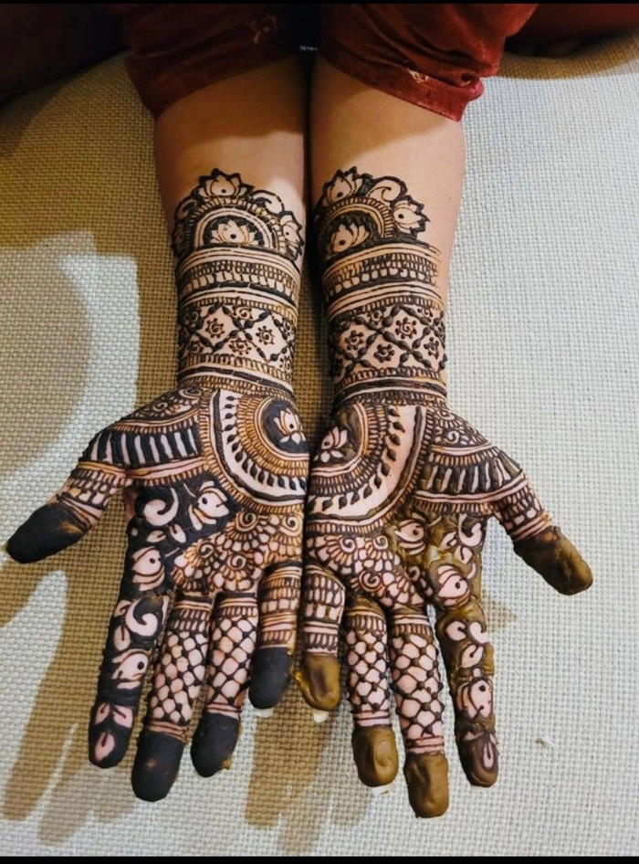 sawan mehndi designs