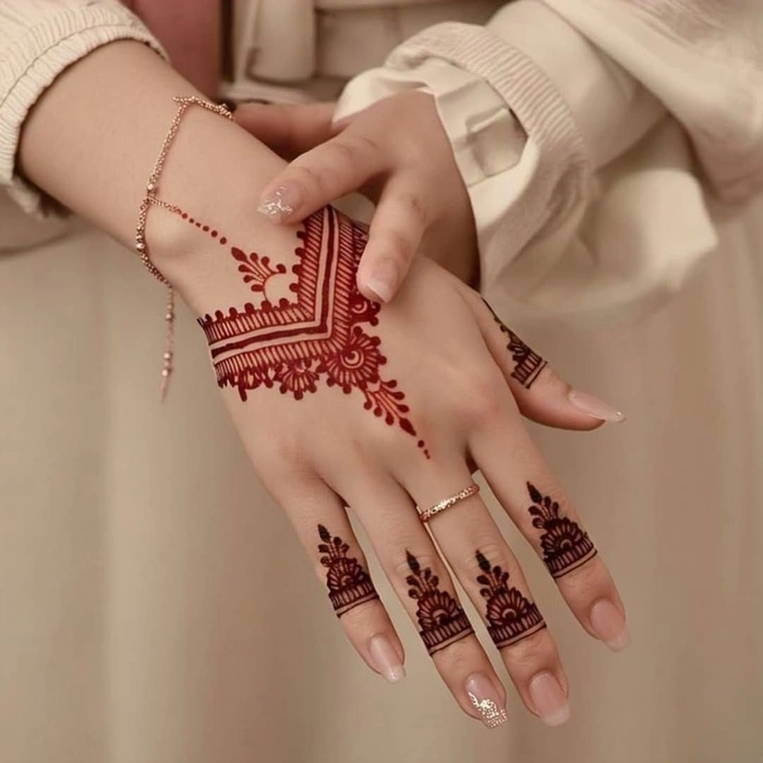 simple quick mehndi designs