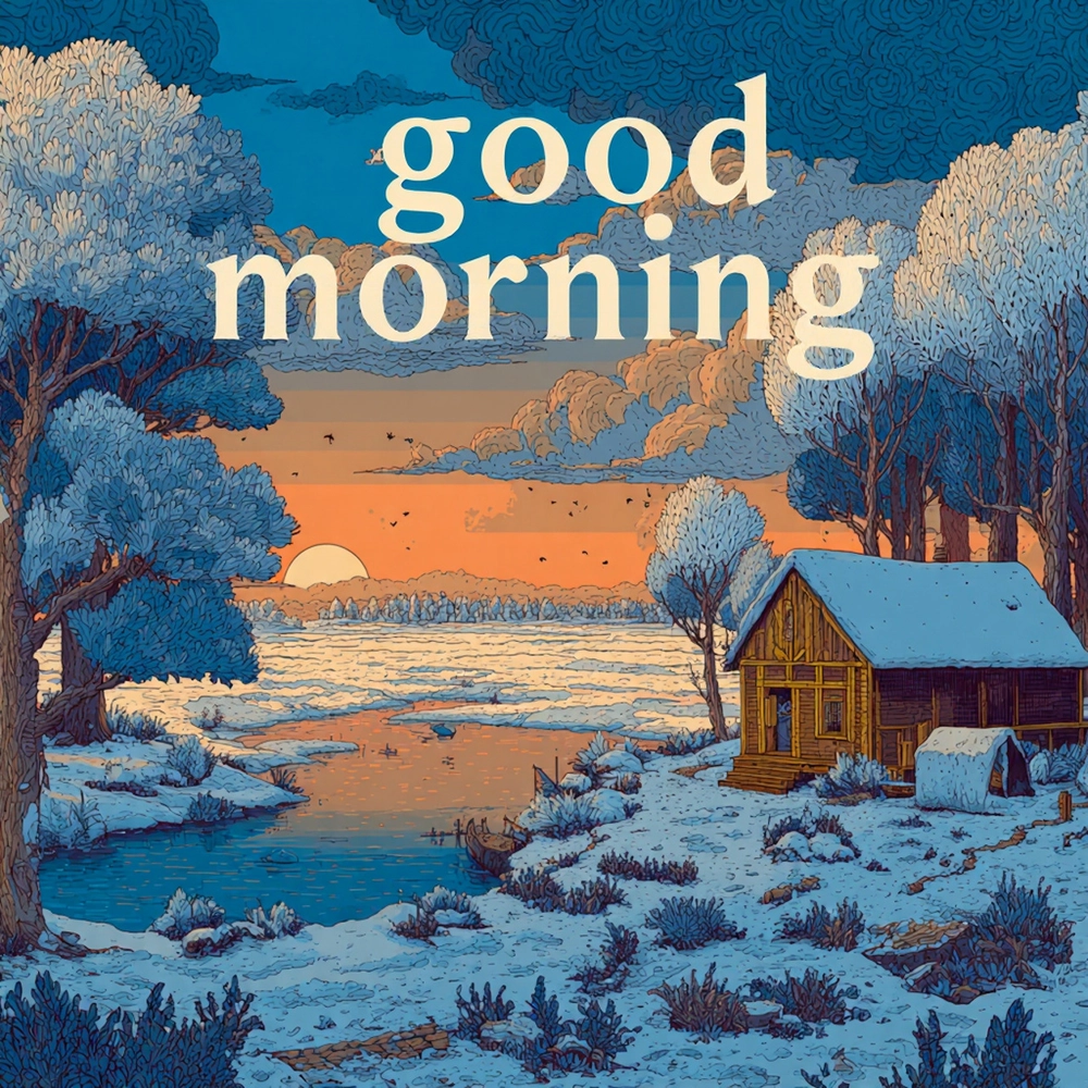 winter good morning image