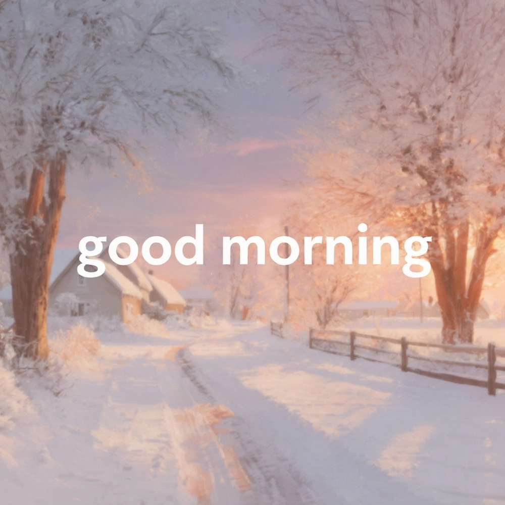 winter good morning