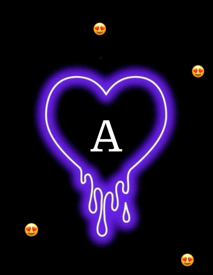 a name dp with cute heart