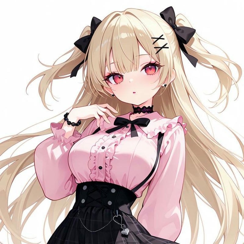 aesthetic stylish anime girl