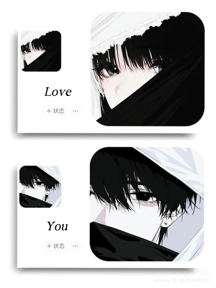 anime couple dp for instagram