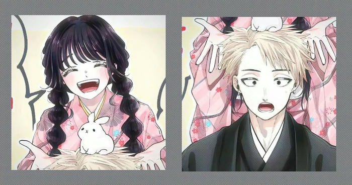 anime couple holding hands dp