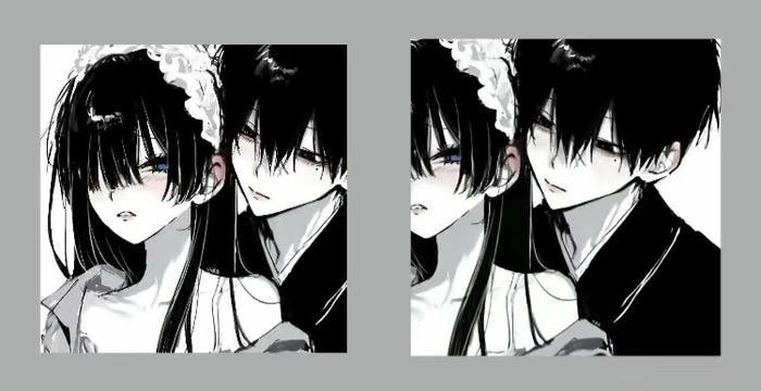 anime couple profile dp