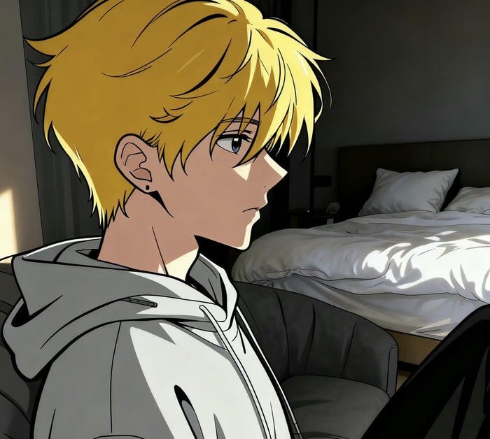 anime dp alone aesthetic look