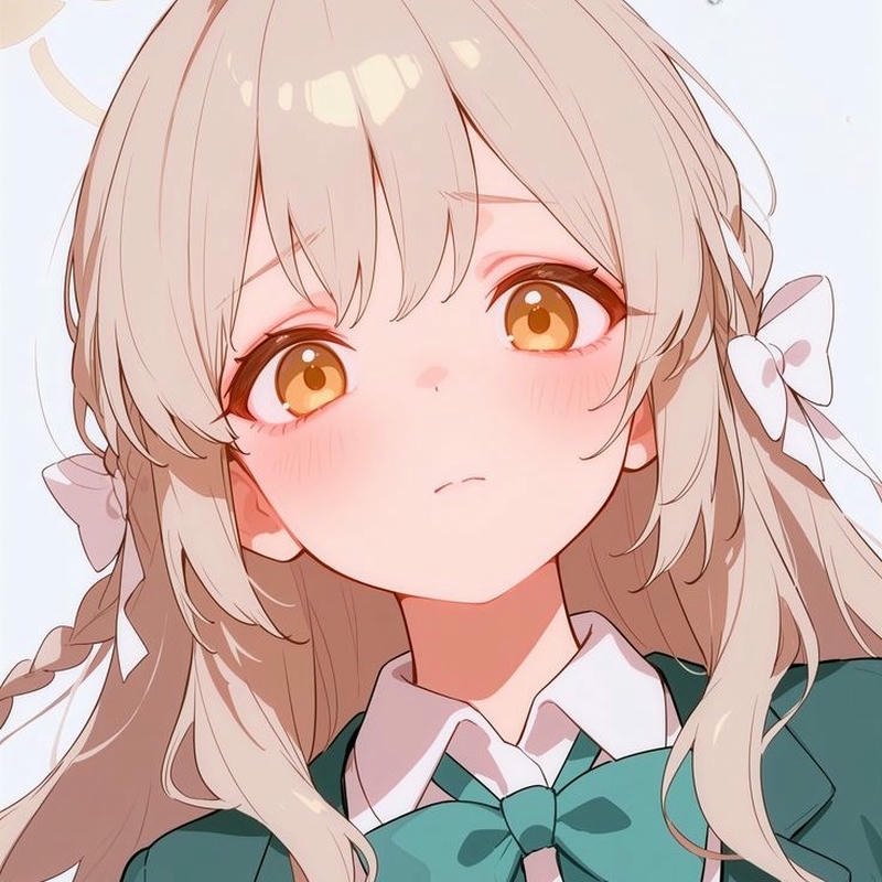 anime girl stylish pose