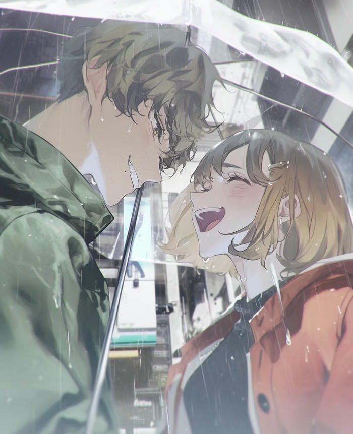 beautiful anime couple dp