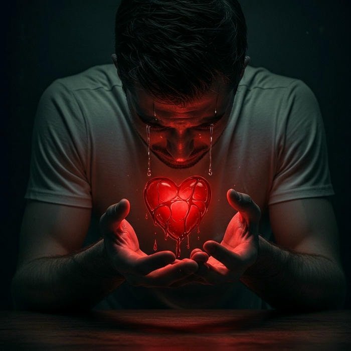 broken heart attitude boy