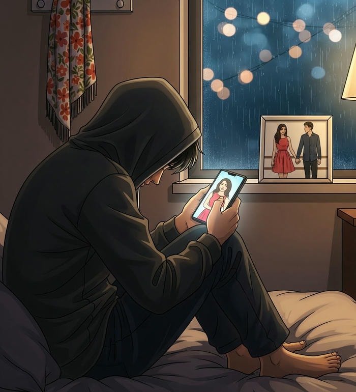 broken heart profile pic