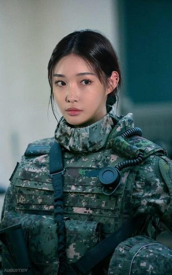 clean army girl dp