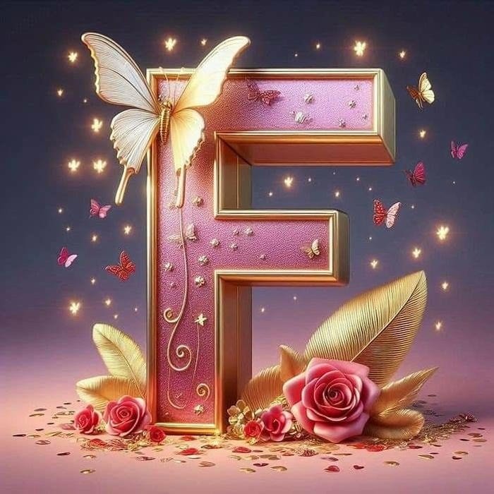 clean font f picture