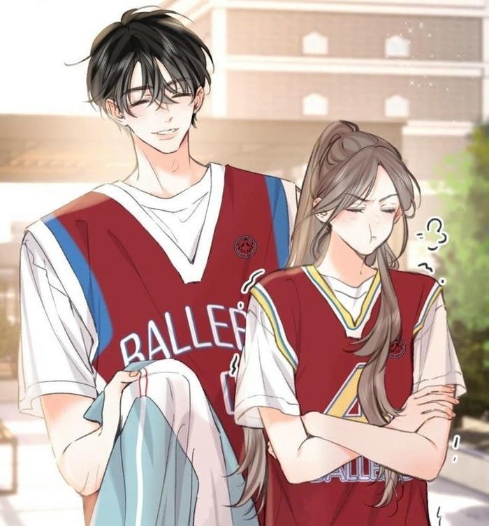 colorful art cartoon couple dp