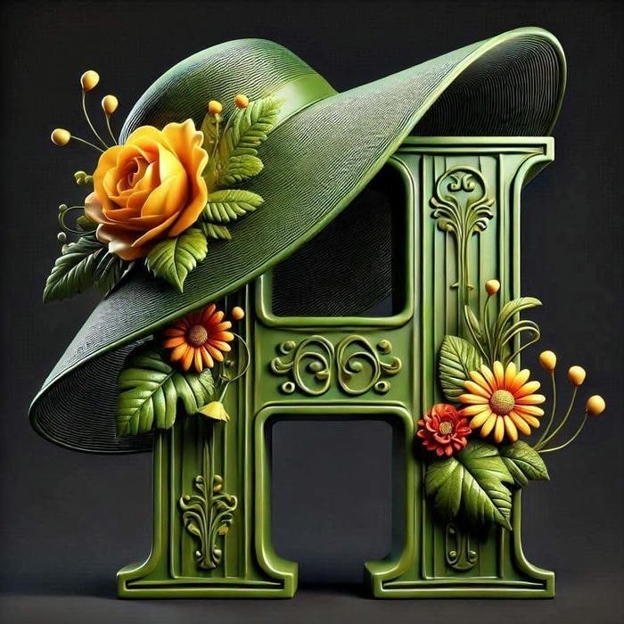 creative lettering h dp