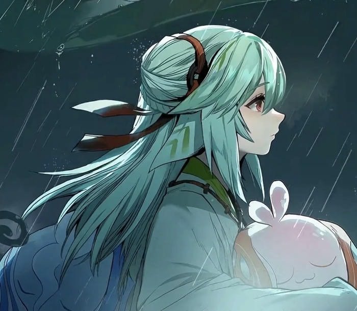 crying alone anime dp