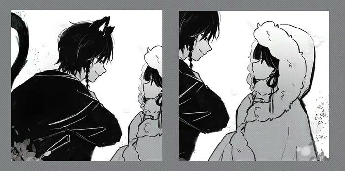 cute anime lovers dp