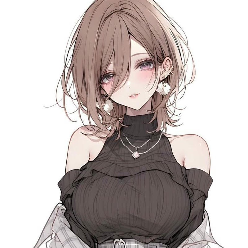 cute stylish anime girl