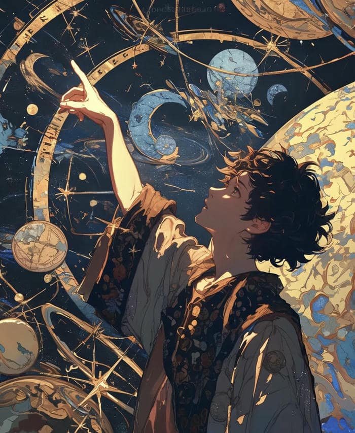 dark themed anime dp