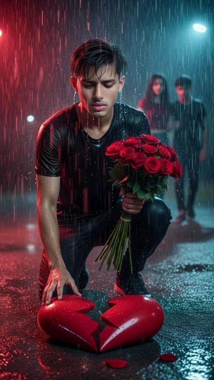 dp for heartbroken boy